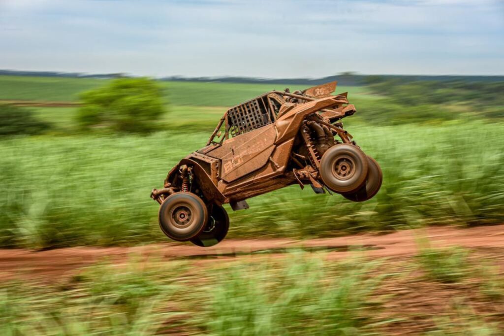 Rally Barretos desafio para a turma de reflexos rápidos