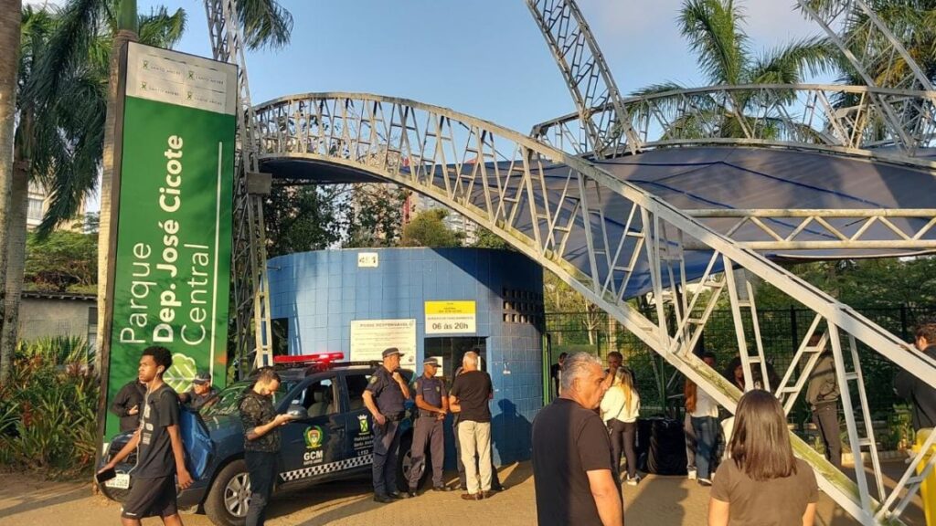 Santo André começa a modernizar iluminação do Parque Central