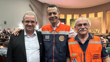 Vice-prefeito de Santo André participa da Operação São Paulo Sem Fogo ao lado do Governador Tarcísio de Freitas