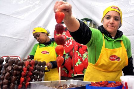 Parque Central recebe Festival do Morango, Churros e Chocolate neste fim de semana