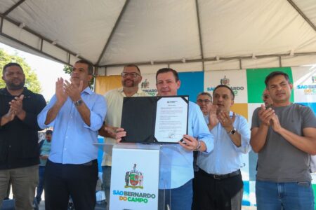 Prefeito Orlando Morando autoriza início da segunda etapa da urbanização do SaracantanColina