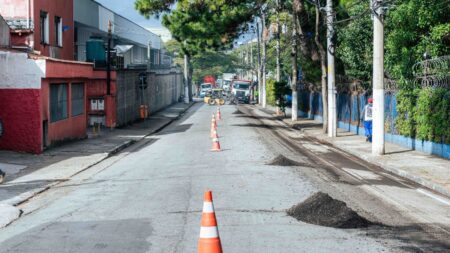 Prefeitura de São Bernardo retoma recuperação asfáltica de 83 vias da Pauliceia