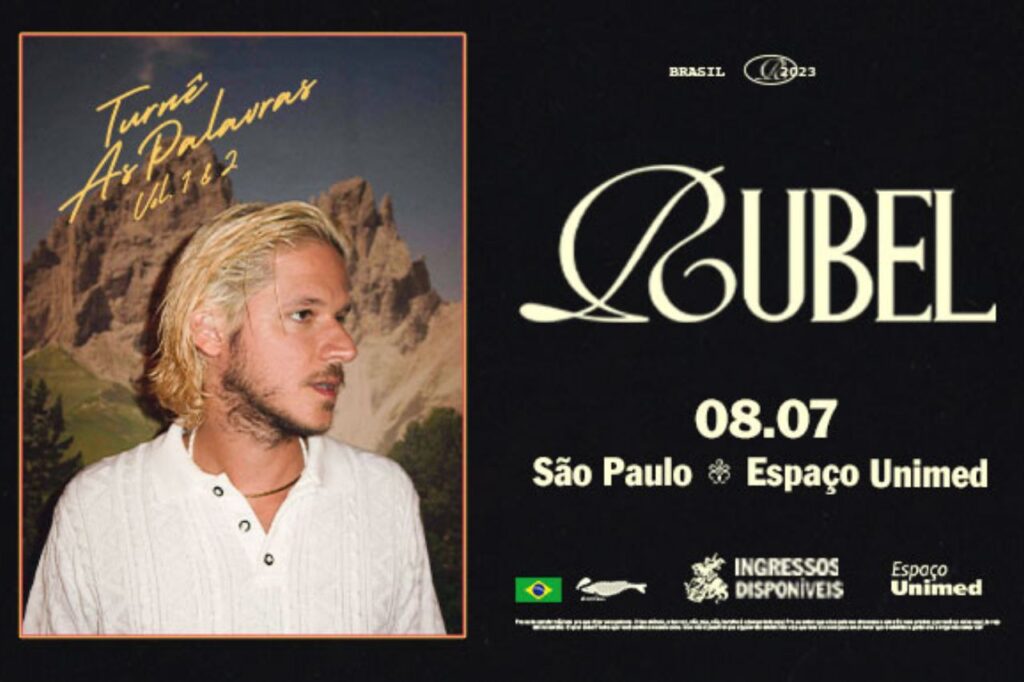 Rubel apresenta novo show no Espaço Unimed