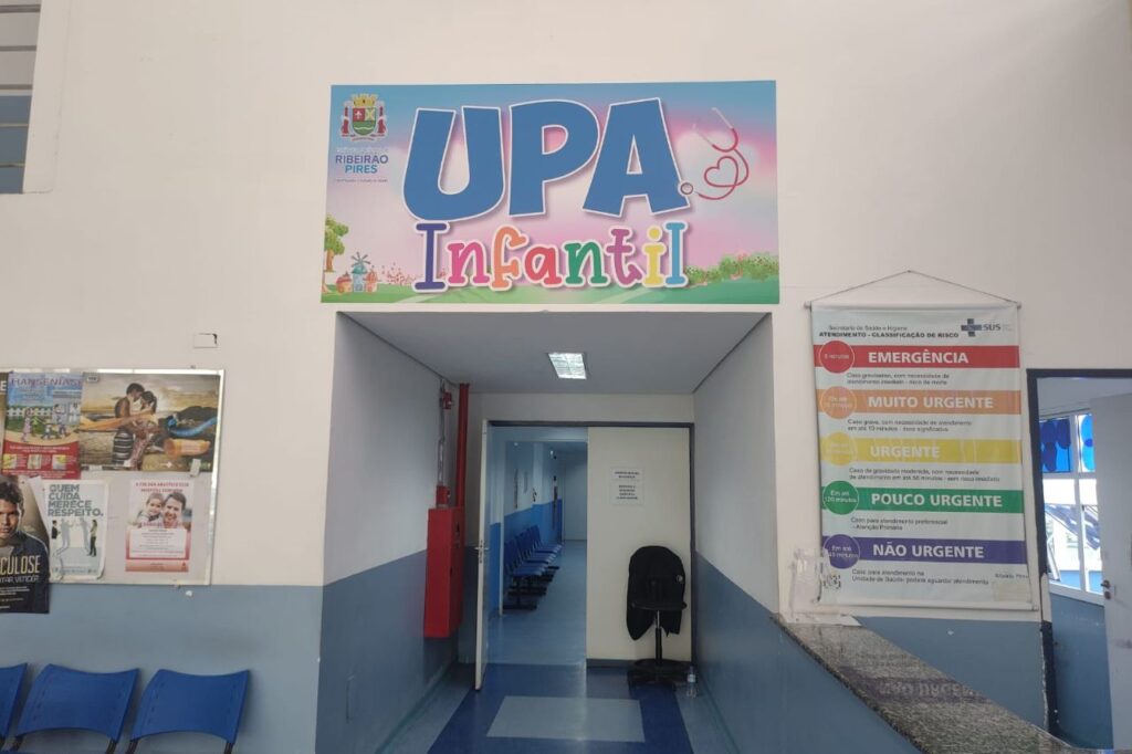 UPA Infantil de Ribeirão Pires registra 15% de aumento no volume de atendimentos