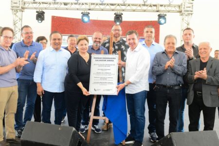 Prefeito Orlando Morando reinaugura Parque Salvador Arena revitalizado