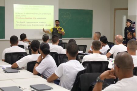 Novos GCMs de Mauá passam por aulas de educação no trânsito