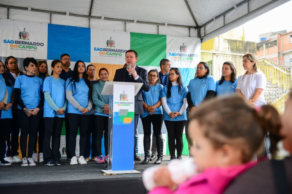 Prefeitura de São Bernardo reinaugura creche do bairro Areião após ampla reforma

