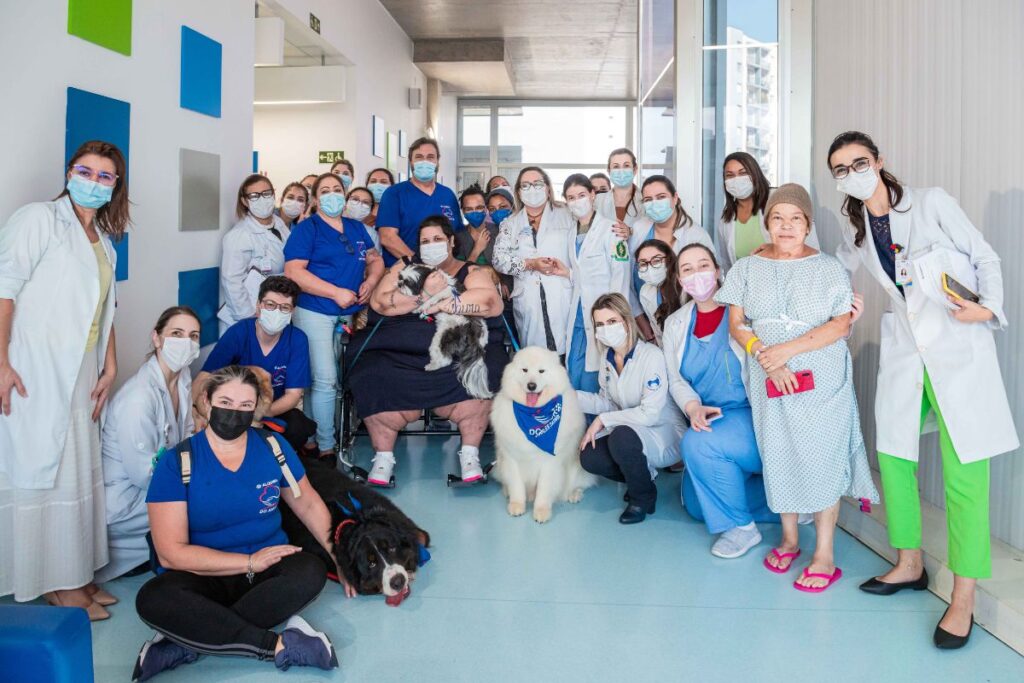 São Bernardo amplia tratamento humanizado de pet terapia para o Hospital de Urgência