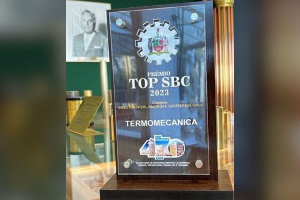 Termomecanica recebe Troféu Top SBC 2023 da Prefeitura de São Bernardo do Campo