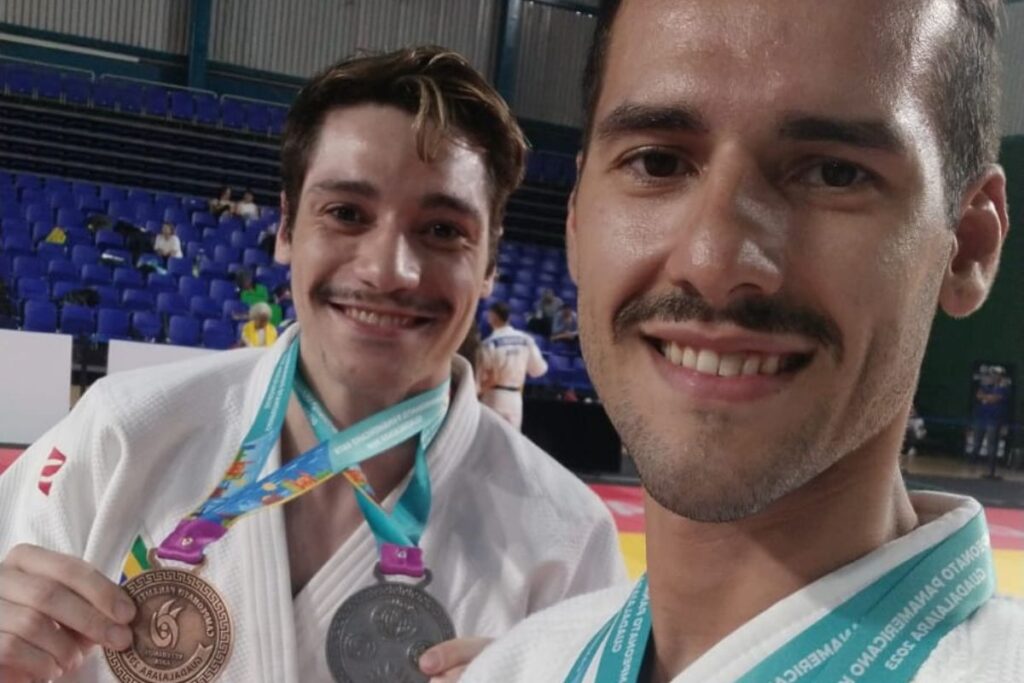 Dupla de judocas de São Caetano conquista medalhas no Pan-Americano