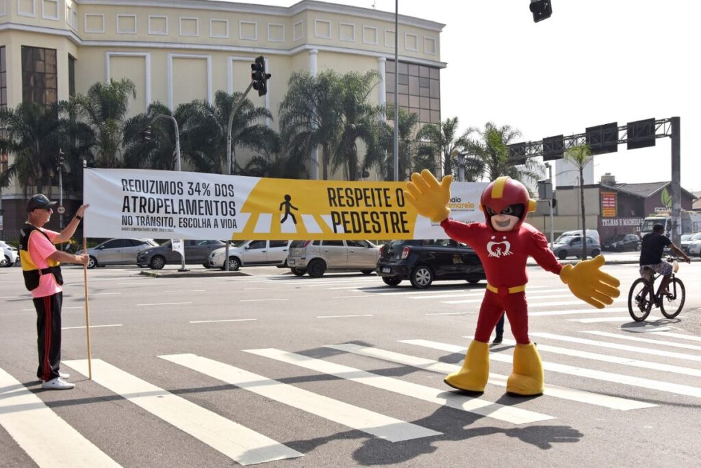 Grande ABC promove ações para conscientizar população sobre segurança no trânsito