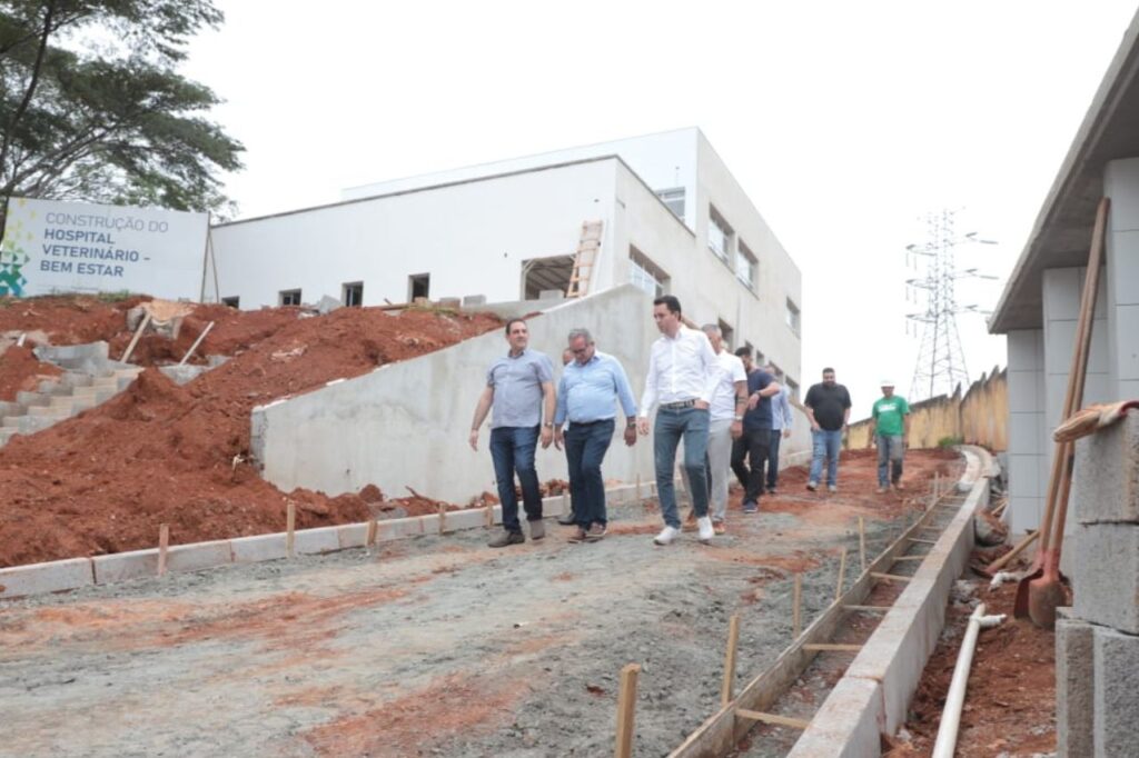 Hospital Veterinário de Santo André alcança 95% de obras concluídas