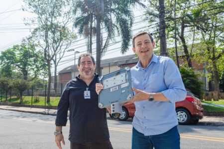 Programa Mais Luz de São Bernardo chega ao bairro Demarchi