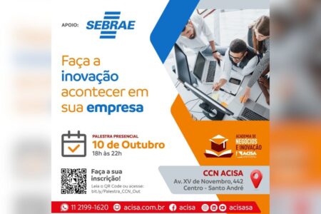 ACISA e SEBRAE promovem palestra com foco em inovação