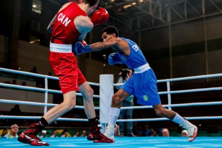 Boxeador Luiz Oliveira 'Bolinha' vence na estreia no Pan de Santiago