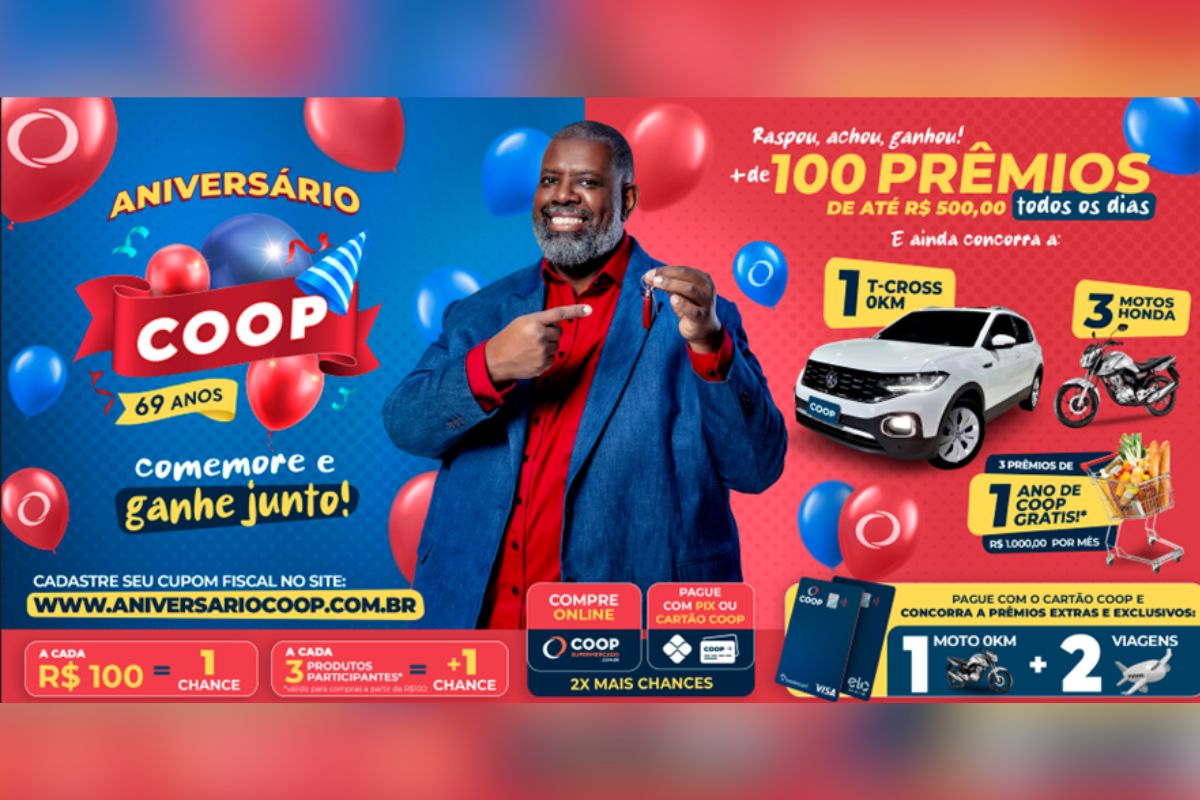 Ganhadores do sorteio: aniversário Cooperbombril! - Cooperbombril