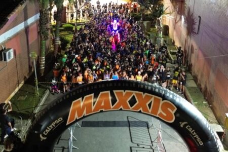 Caveiras Nigth Run reúne cerca de 600 participantes em Ribeirão Pires