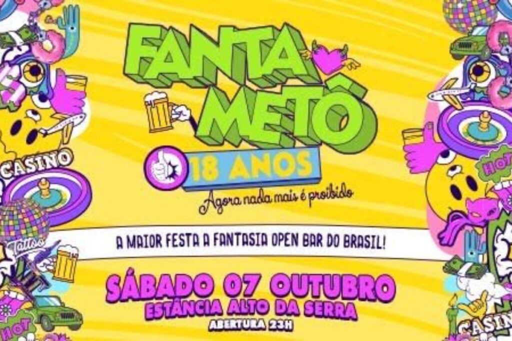 Fantametô 2023 agita o Estância Alto da Serra neste sábado (07)