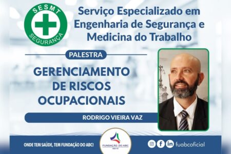 Fundação do ABC organiza palestra sobre gerenciamento de riscos ocupacionais