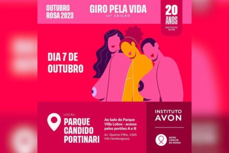 Instituto Avon realiza a 10ª Edição do Giro Pela Vida