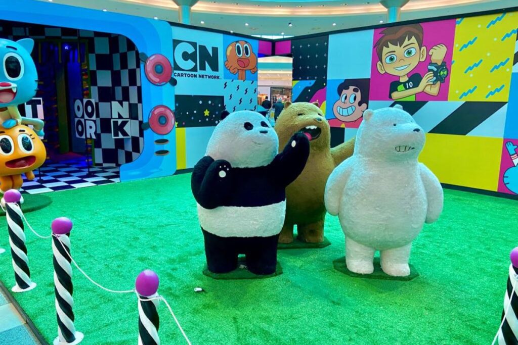 Mauá Plaza Shopping inaugura exposição inspirada no Cartoon Network

