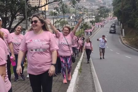 Outubro Rosa Prefeitura de Ribeirão Pires realiza 2° Caminhada CAISM em Ação