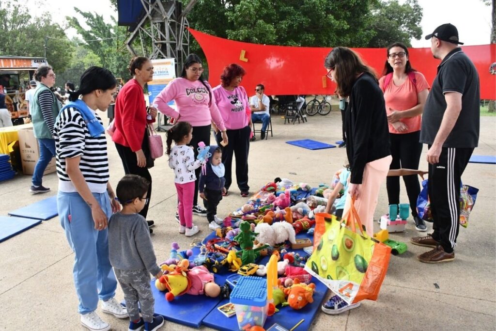 Santo André retoma Feira de Troca de Brinquedos com show de sustentabilidade e solidariedade

