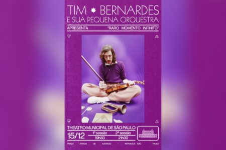 Tim Bernardes apresenta o show inédito "Raro Momento Infinito", no Theatro Municipal de São Paulo, acompanhado por orquestra