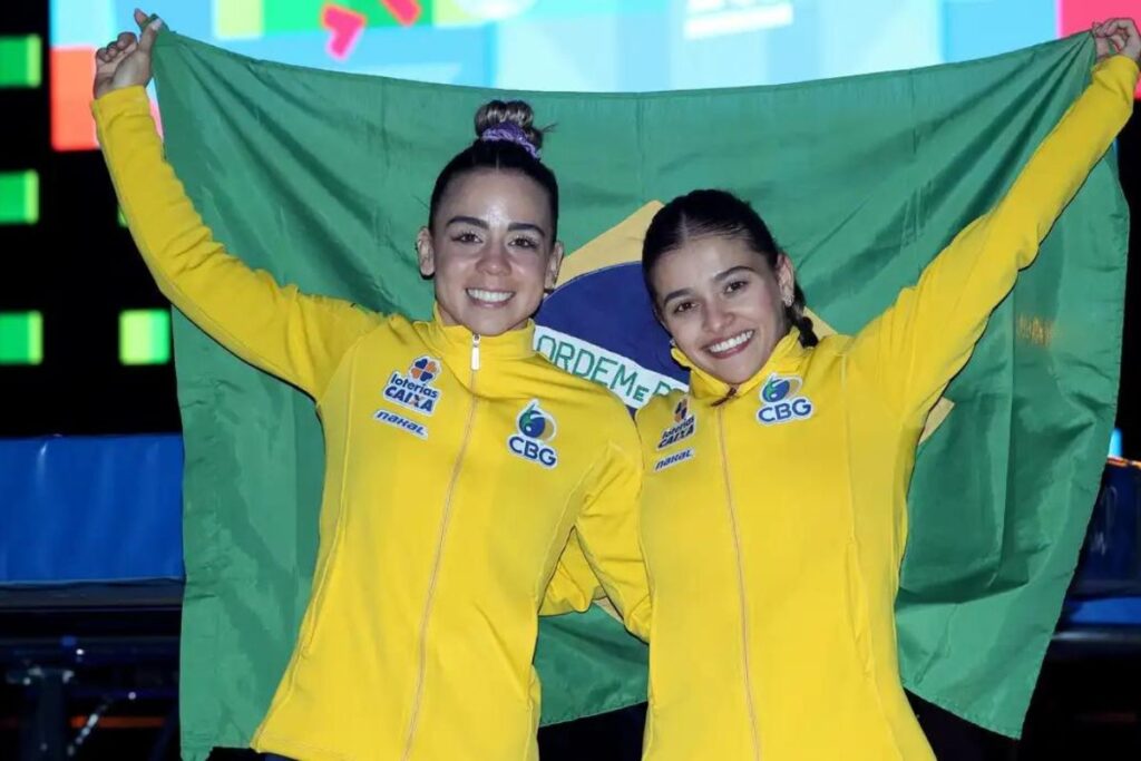 Após mundial histórico, Brasil garante vaga em Paris no trampolim