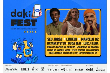 Com shows de Seu Jorge, Marcelo D2, Duda Beat e Liniker, Daki Fest estreia neste final de semana