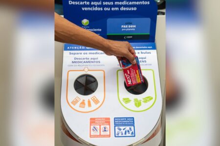 Cresce o volume de descarte correto de medicamentos nas Drogarias COOP