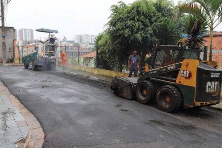 Diadema inicia manutenção asfáltica em mais 136 ruas