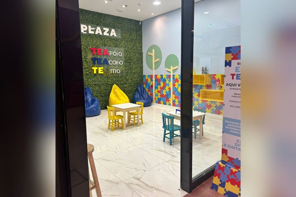 Grand  Plaza ofereceespaço exclusivo para pessoas com Transtorno do Espectro Autista