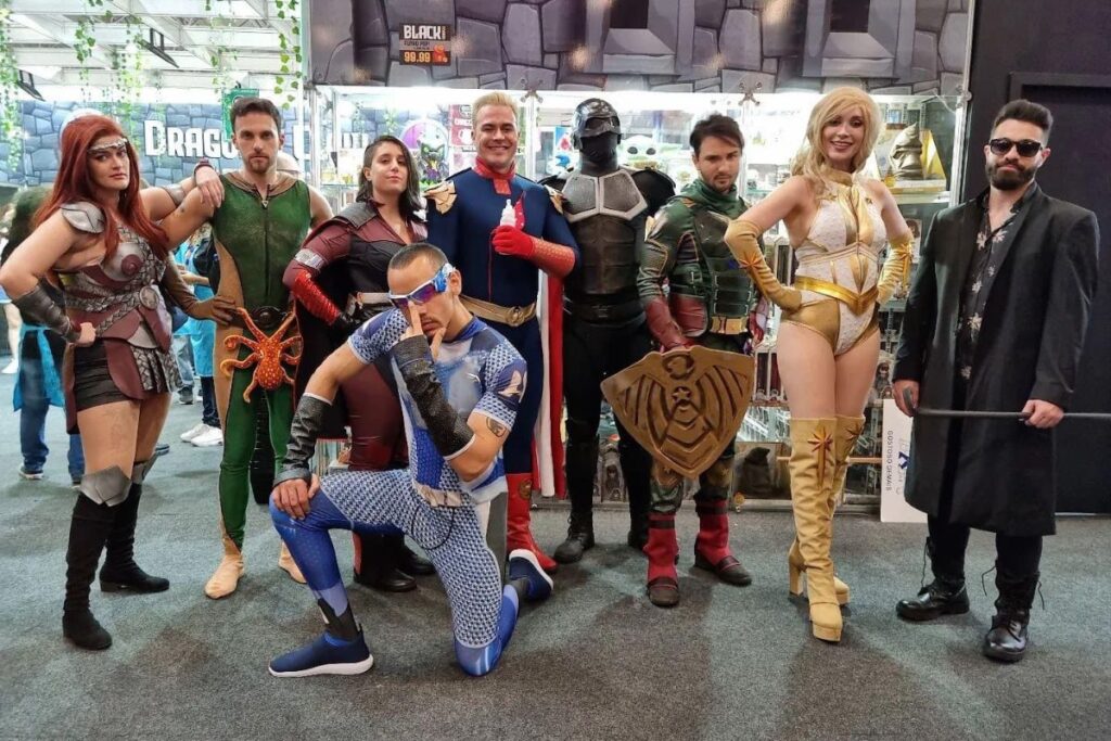 Grupo Cosplay marca presença na CCXP 2023