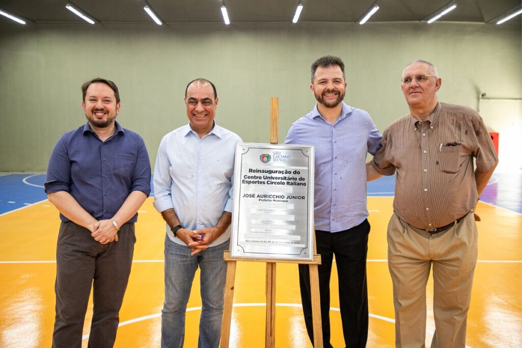 Prefeitura de São Caetano entrega novo Centro Universitário de Esportes