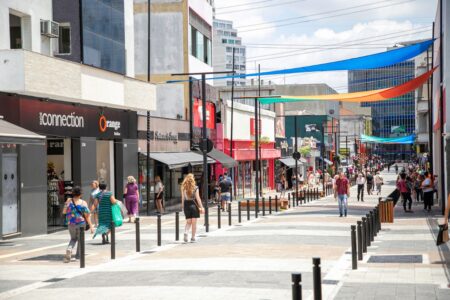 Auricchio entrega a nova Rua Santa Catarina, no Centro de São Caetano (1)