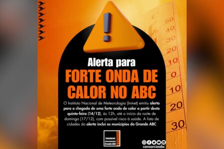 Defesa Civil alerta para onda de calor no Grande ABC nos próximos dias 