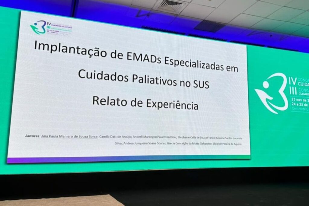 SAD de Santo André é destaque em congresso sobre cuidados paliativos para crianças

