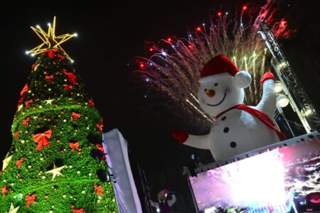 Santo André inaugura Paço Encantado com espetáculo emocionante e dá início ao Natal Solidário