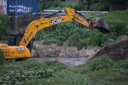 Consórcio ABC Após cobrança limpeza de piscinões da região é iniciada