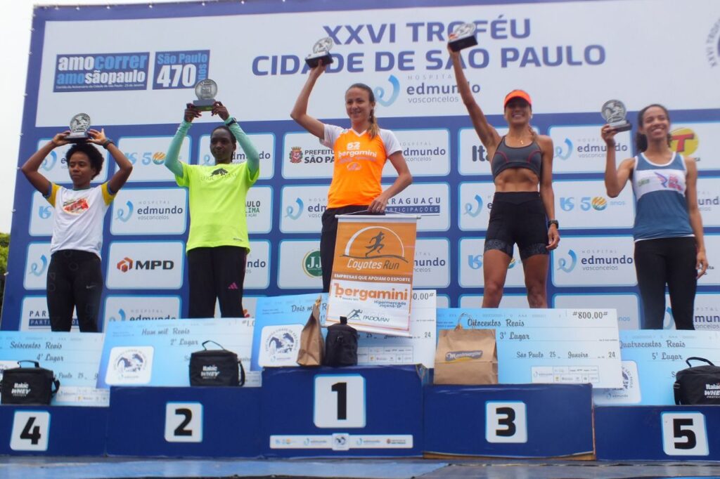 July Ferreira e Nikolas Kiptoo conquistam os pódios dos 10K feminino e masculino do XXVI Troféu Cidade de São Paulo