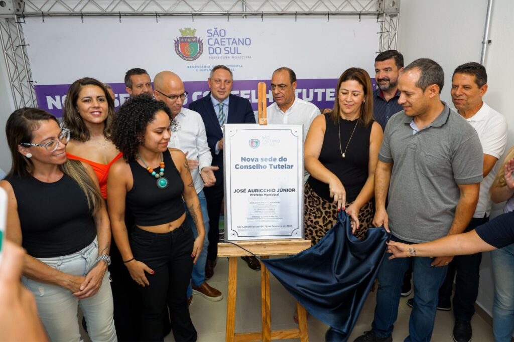 Auricchio inaugura nova sede do Conselho Tutelar de São Caetano