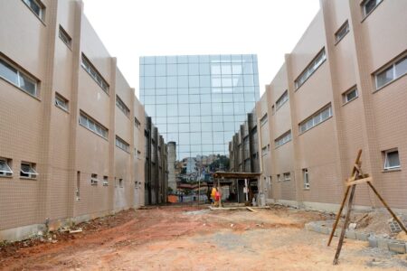 Hospital da Vila Luzita ultrapassa 60% das obras concluídas