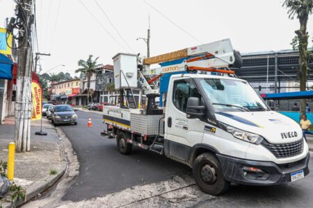 Programa Mais Luz chega agora ao Jardim Tupã e outros bairros do Riacho Grande, em São Bernardo