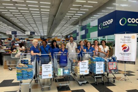 COOP colabora com a arrecadação de uma tonelada de alimentos