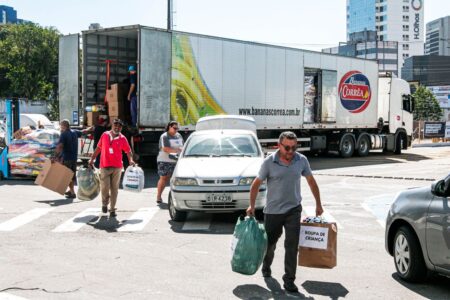 Campanha de São Bernardo efetiva 245 toneladas em doações ao Rio Grande do Sul