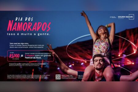 Dia dos Namorados Golden Square levará casais sortudos para uma experiência musical única