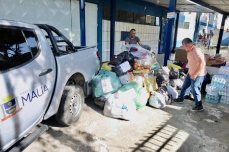 Mauá arrecada duas toneladas de donativos para o Rio Grande do Sul