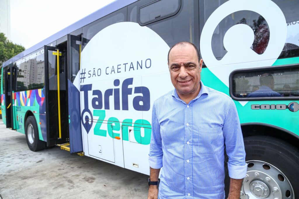 Tarifa Zero de São Caetano completa seis meses com 320% de aumento de passageiros e quase 9 milhões transportados