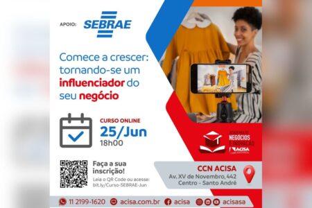 ACISA e SEBRAE promovem palestra gratuita para empreendedores